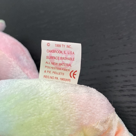 TY Beanie Baby “Neon” the Rainbow Seahorse - 1999 - Picture 7 of 10